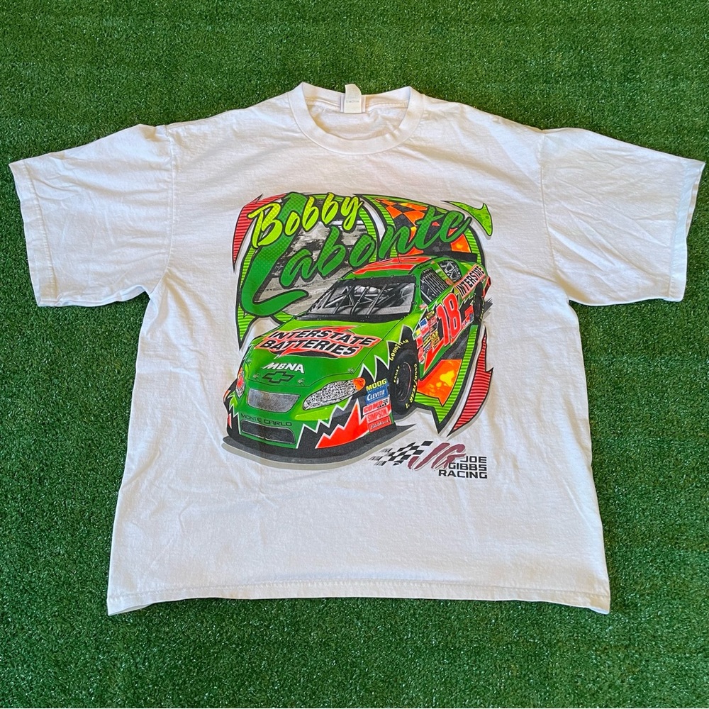 Vintage 2000s Front and back Nascar Graphic T-shirt